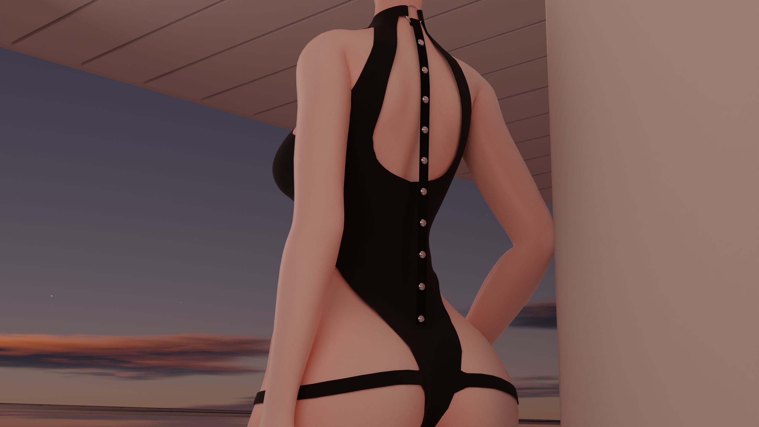 Midnight Grace Bodysuit