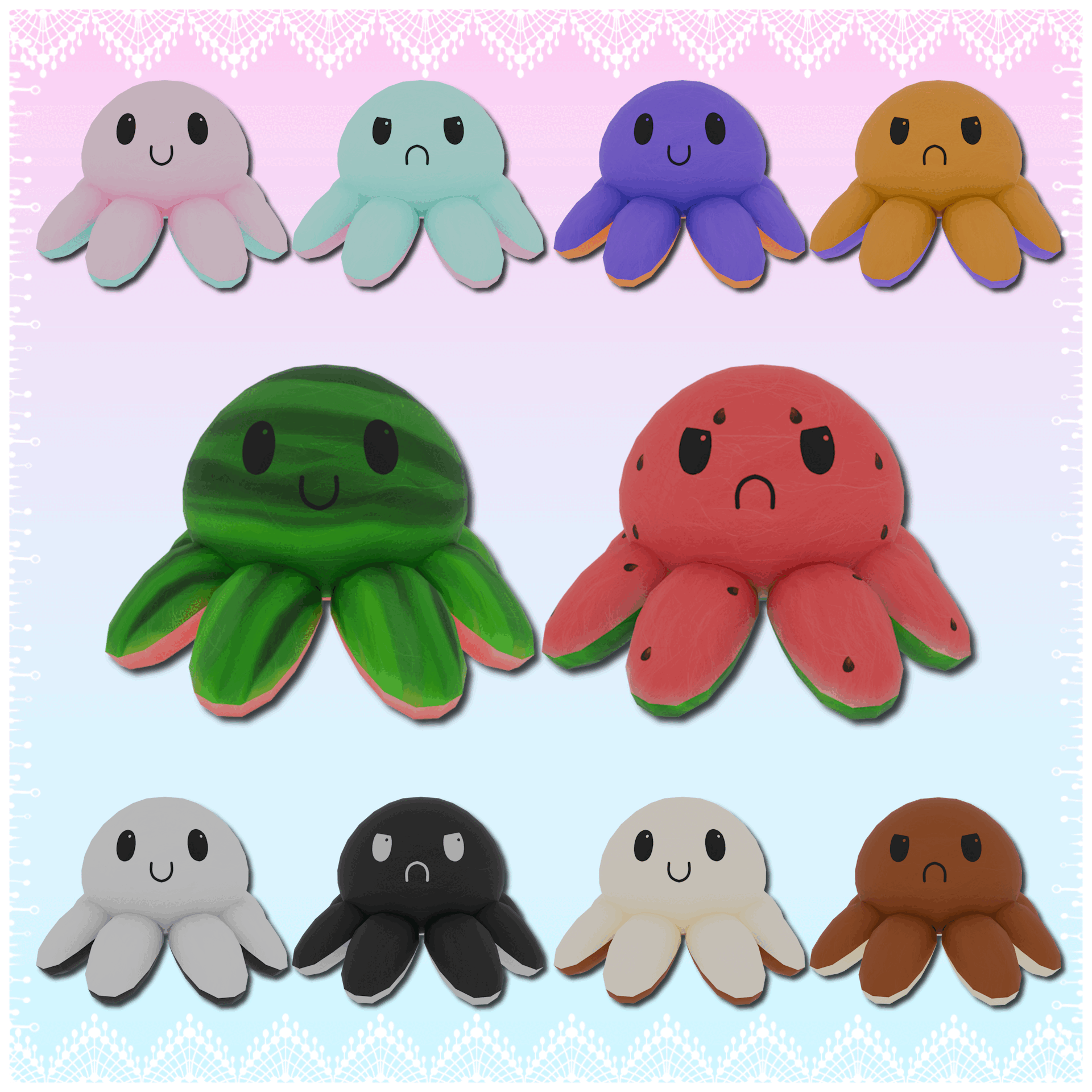 Octoplush Headpet