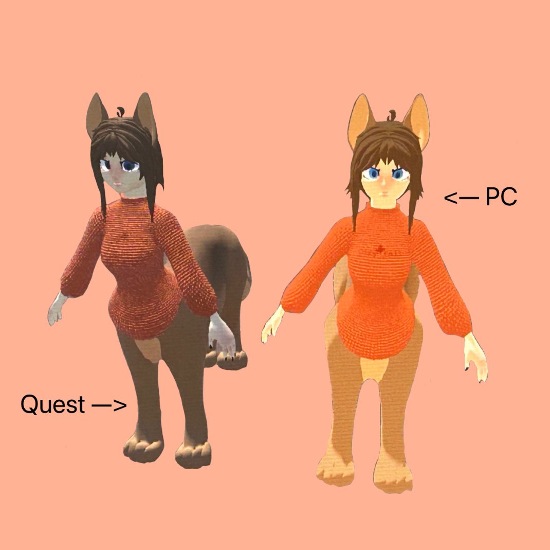 Wolf centaur for vrchat