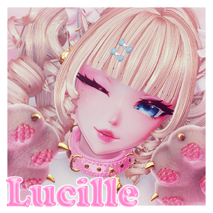 ♡ LUCILLE ♡ | VRCFT | Genderfluid Kitty Cutie | PC & Quest | VRChat Avatar
