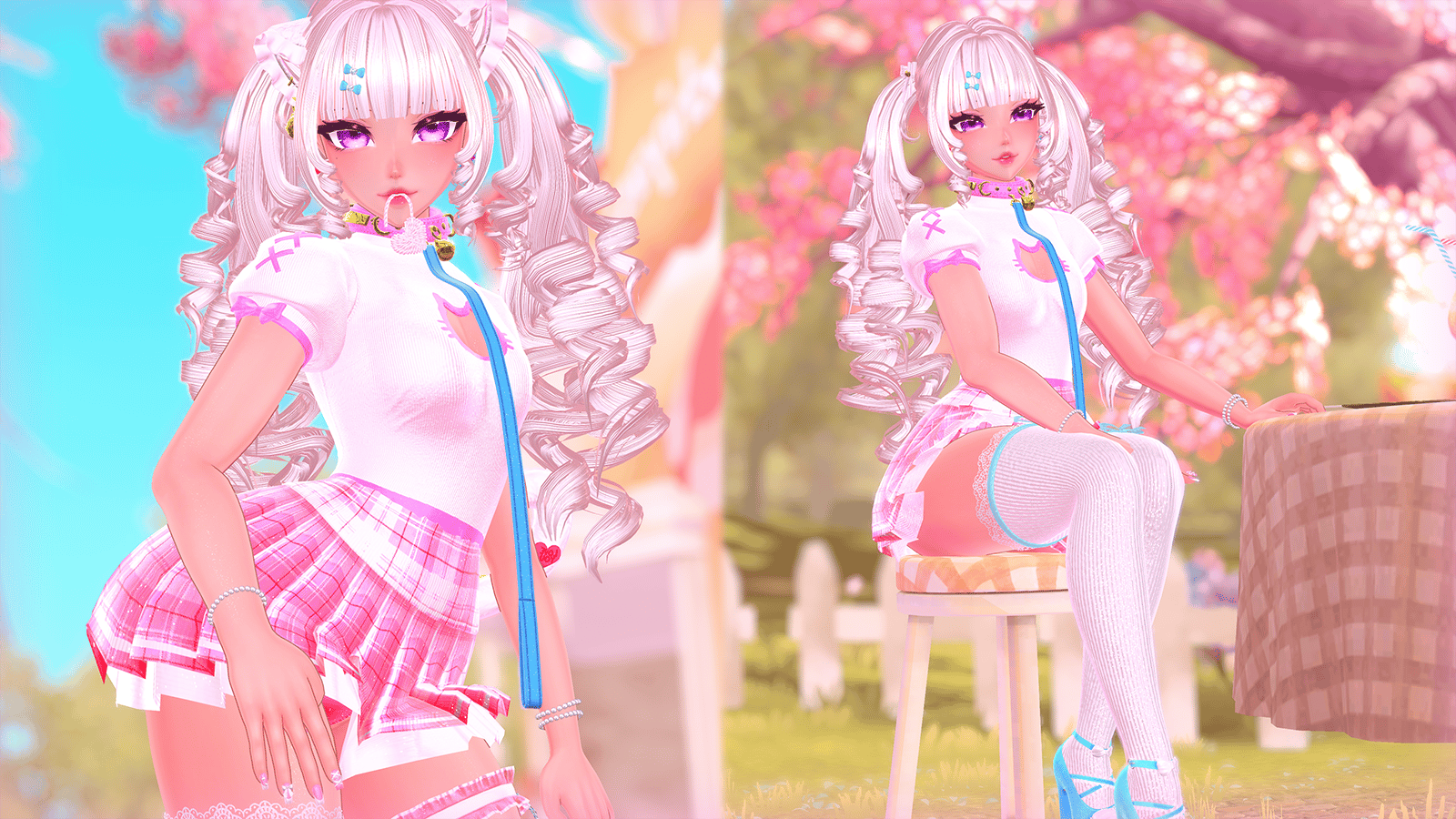♡ LUCILLE ♡ | VRCFT | Genderfluid Kitty Cutie | PC & Quest | VRChat Avatar
