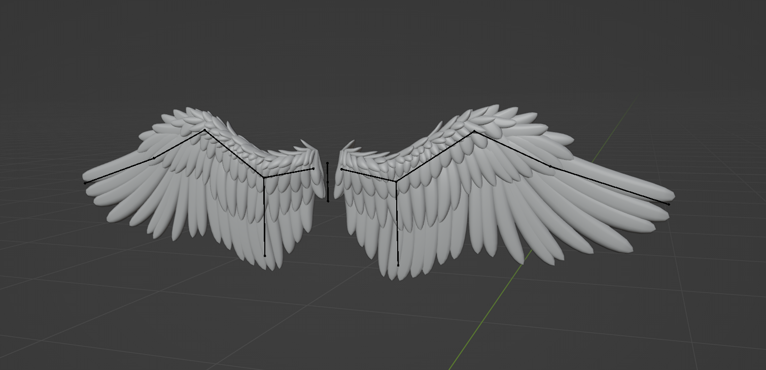 Feathered