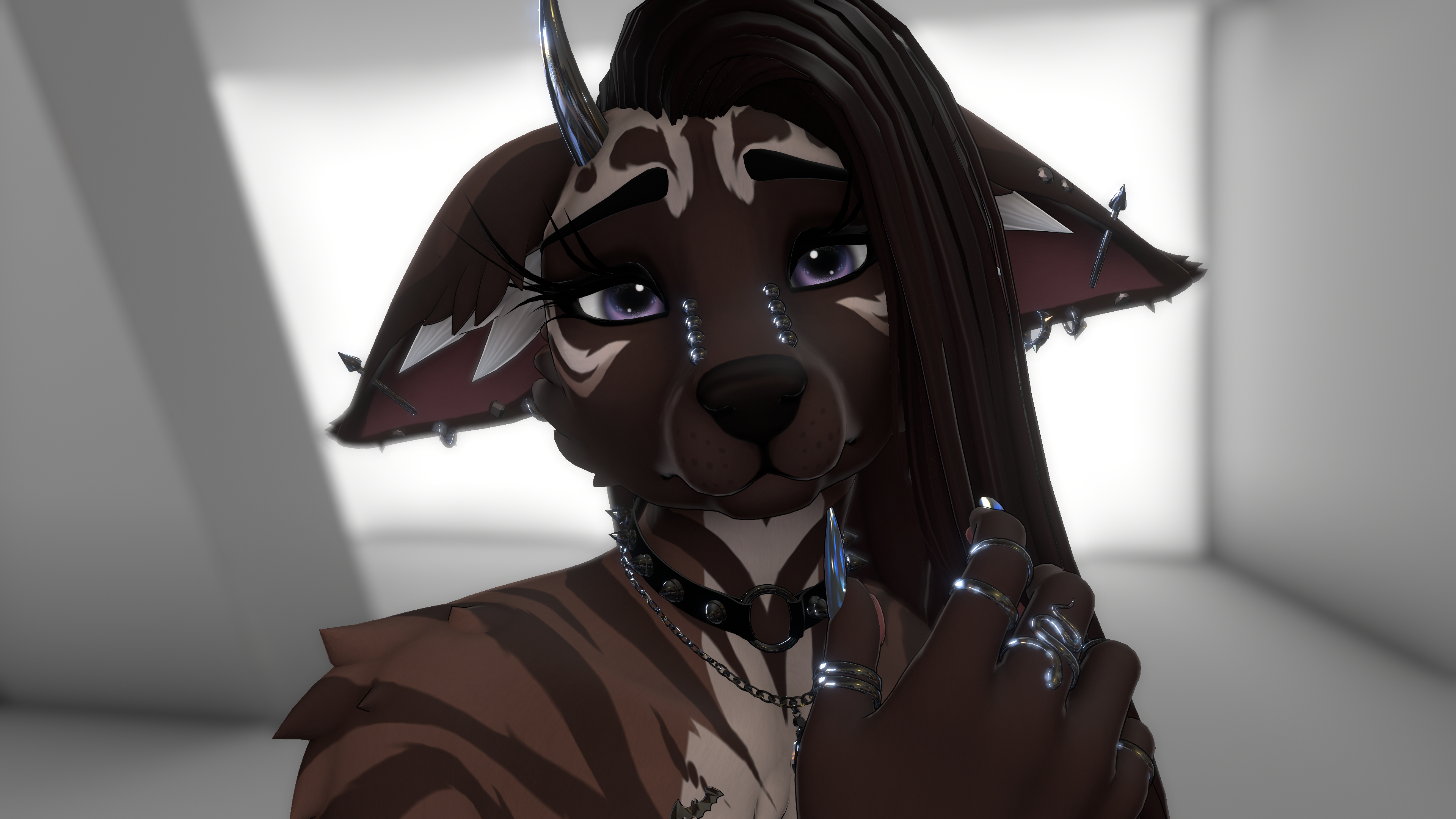 Striped Yeen - Foxipaws Nebula Textures - Brown