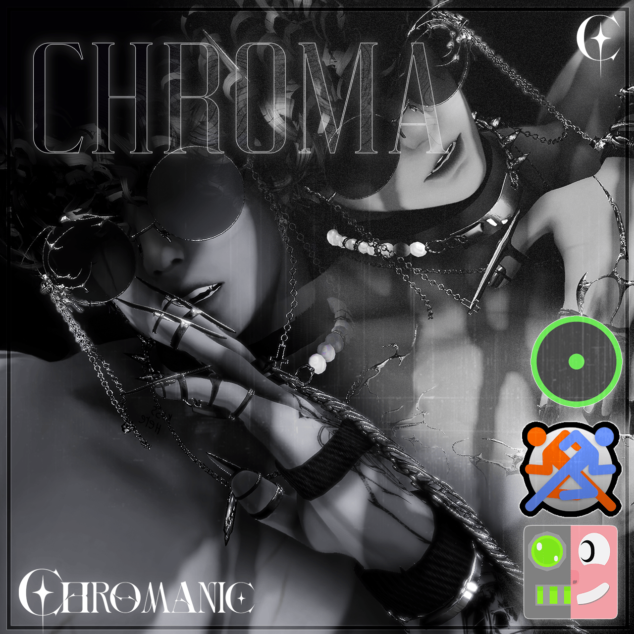CHROMA VRChat Avatar FT/PC/GOGO/SPS/OPTI