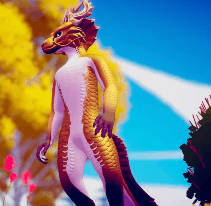 Gilded Guardian VRChat avatar base