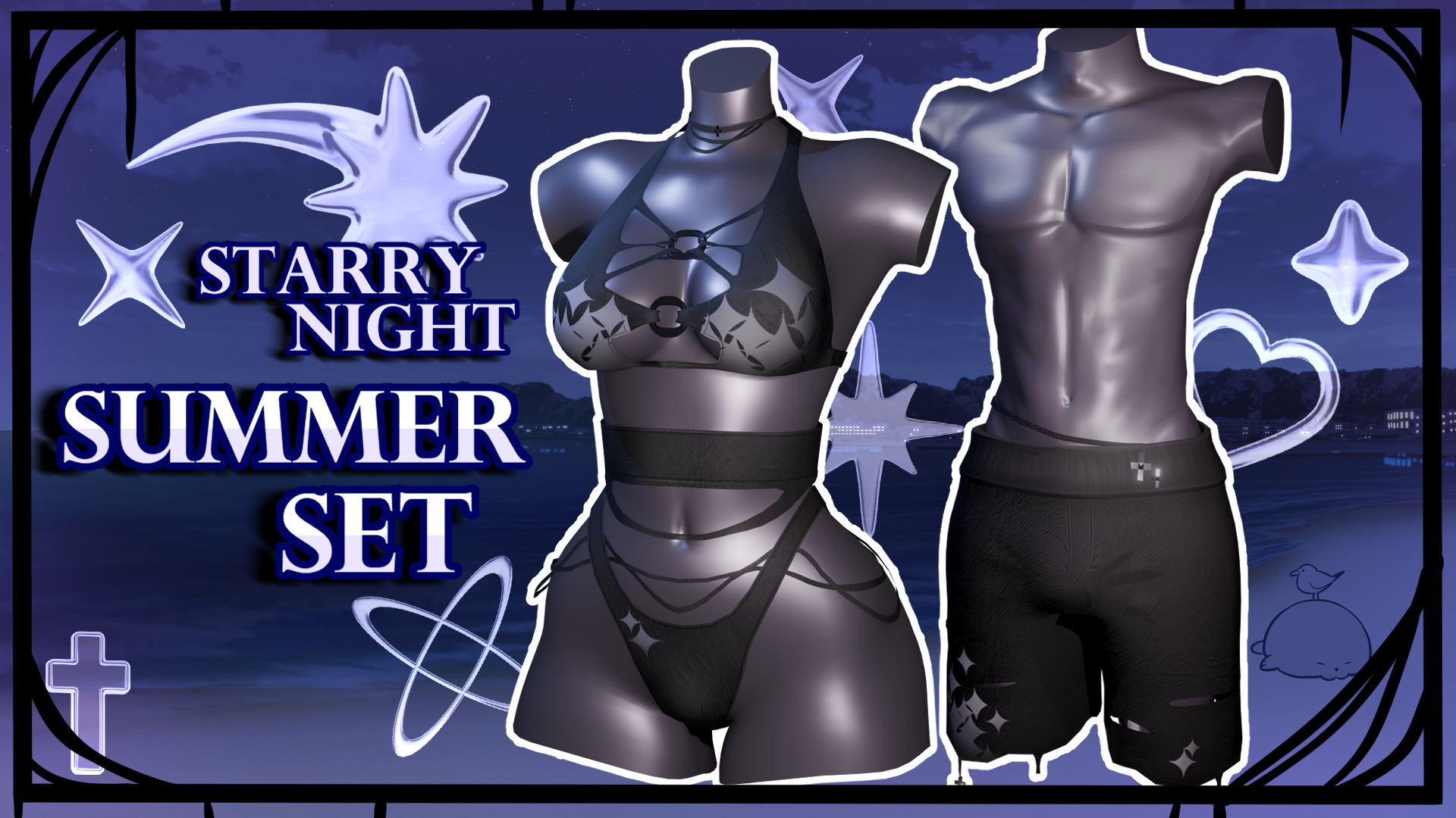 Starry Night Summer Set (Sakyubasua collection) 