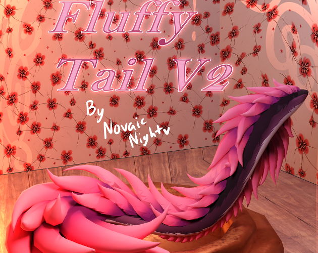 Fluffy Tail V2 - VRChat Tail
