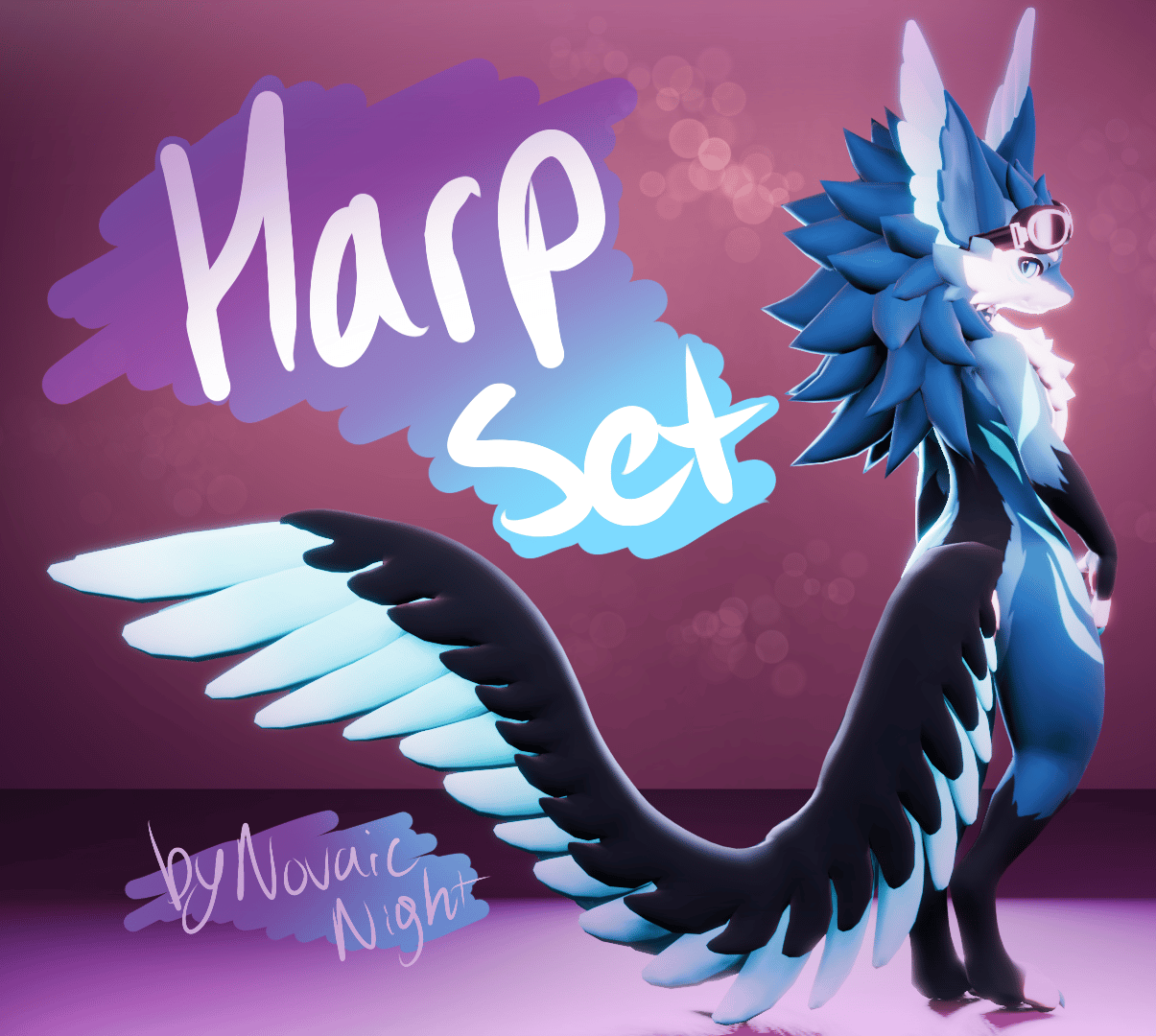 Harp Set - VRChat Set