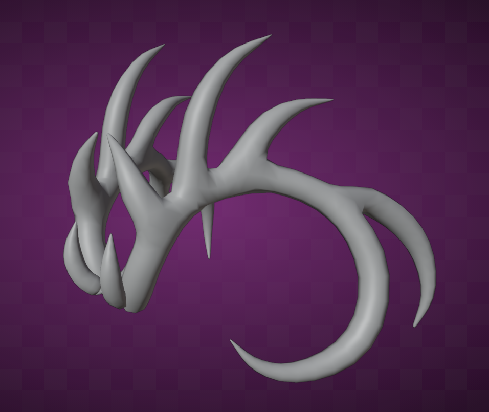 Curved Horns - VRCHAT