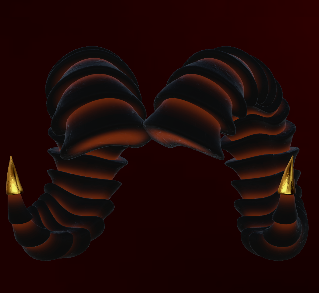 Demonic Ram Horns