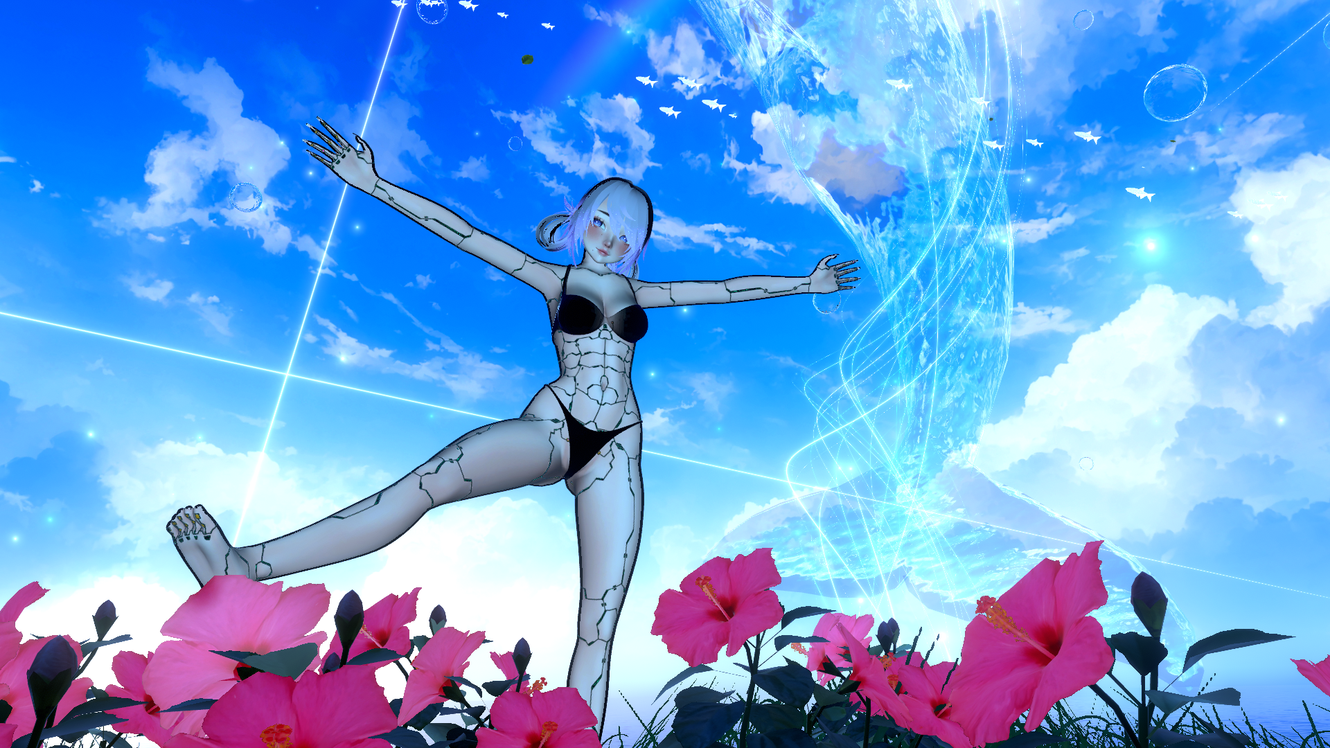 Cyberpunk Body Texture for ZinPia RP Female Base