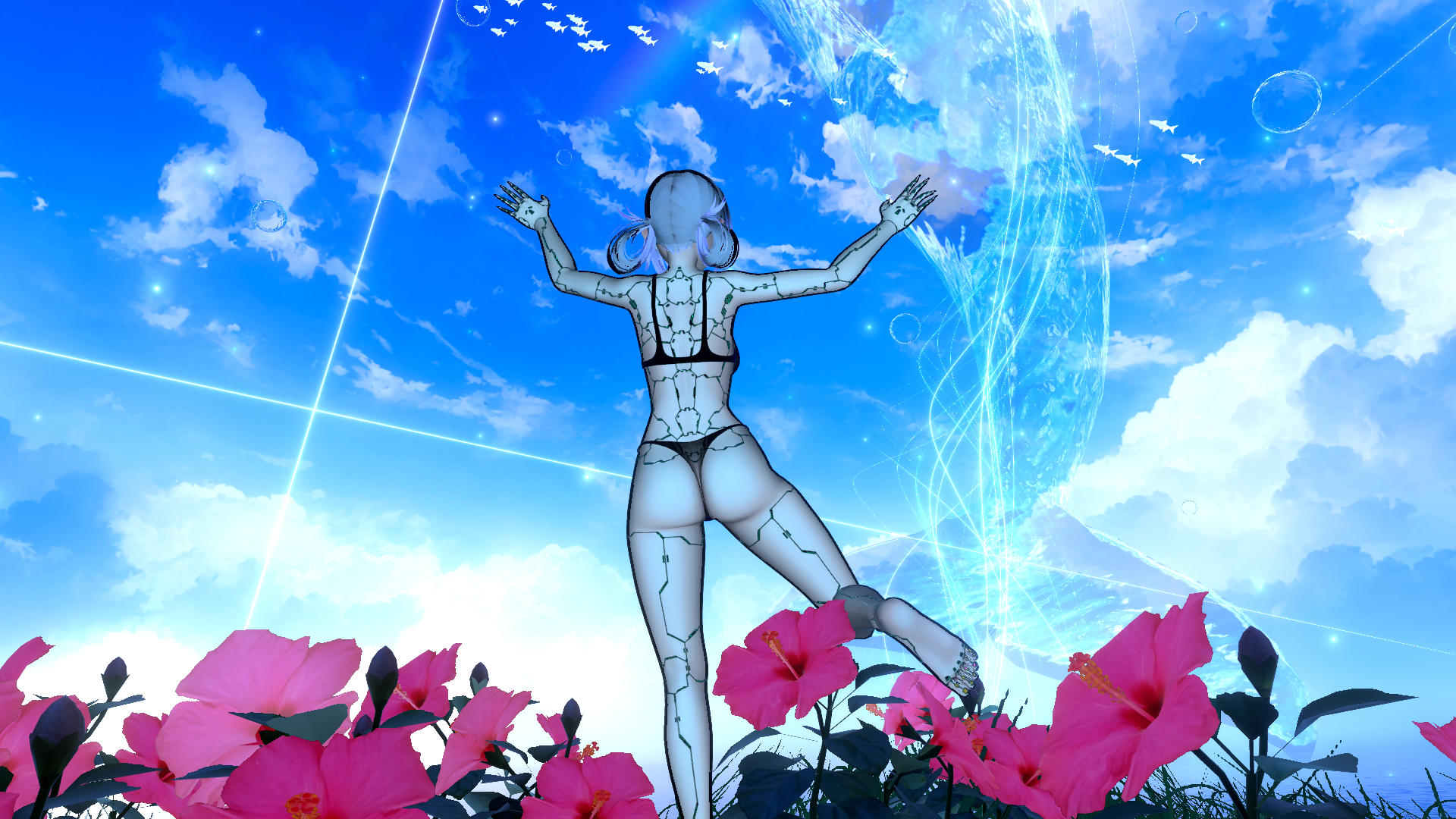 Cyberpunk Body Texture for ZinPia RP Female Base