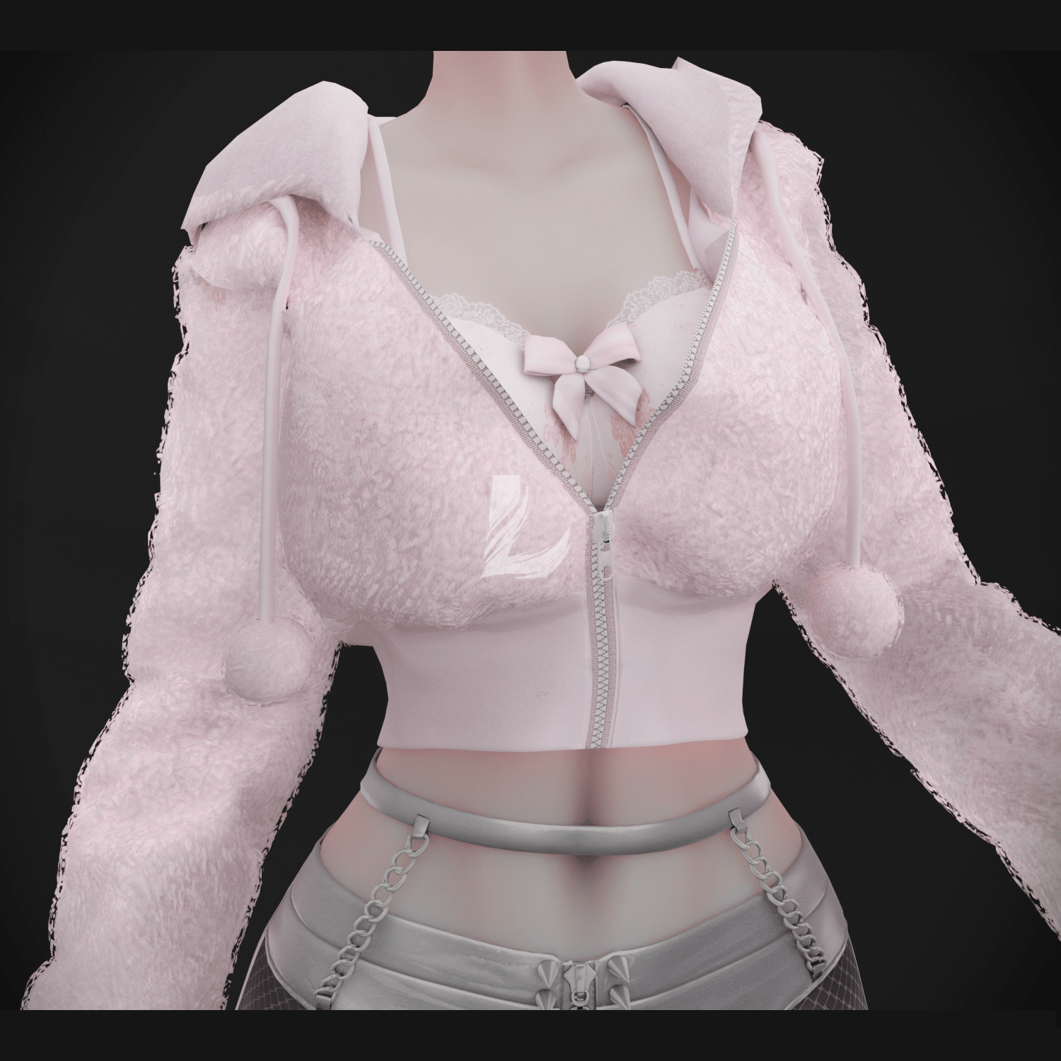 FLUFFLY JACKET