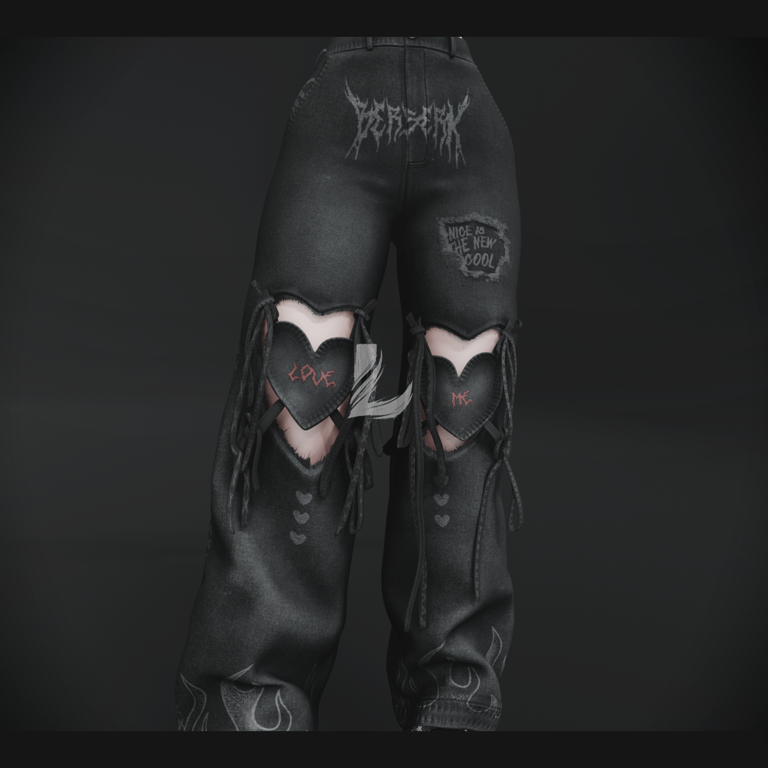 CUTE BAGGY JEANS