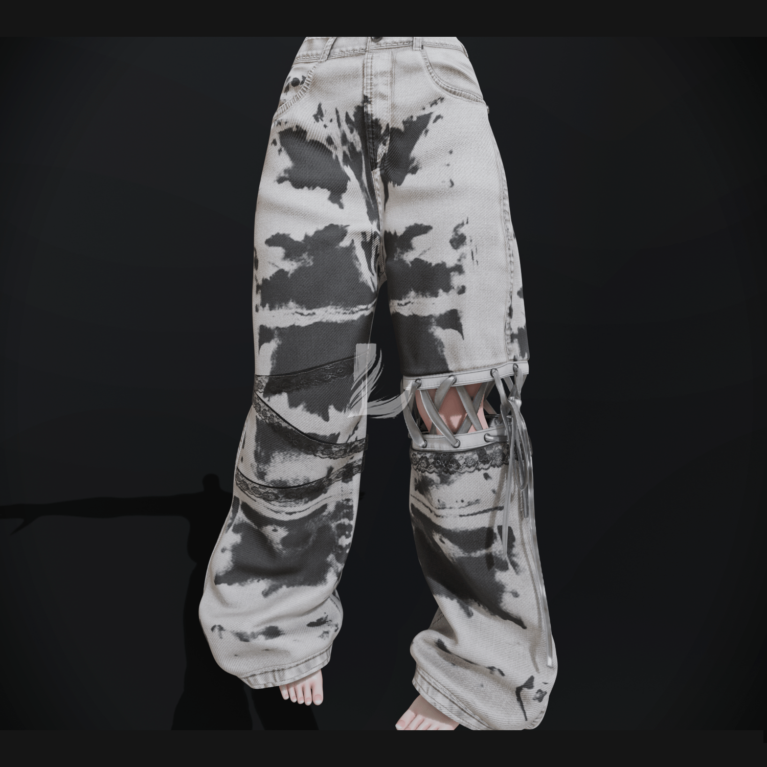 CUTE BAGGY JEANS (Personal and Commercial)
