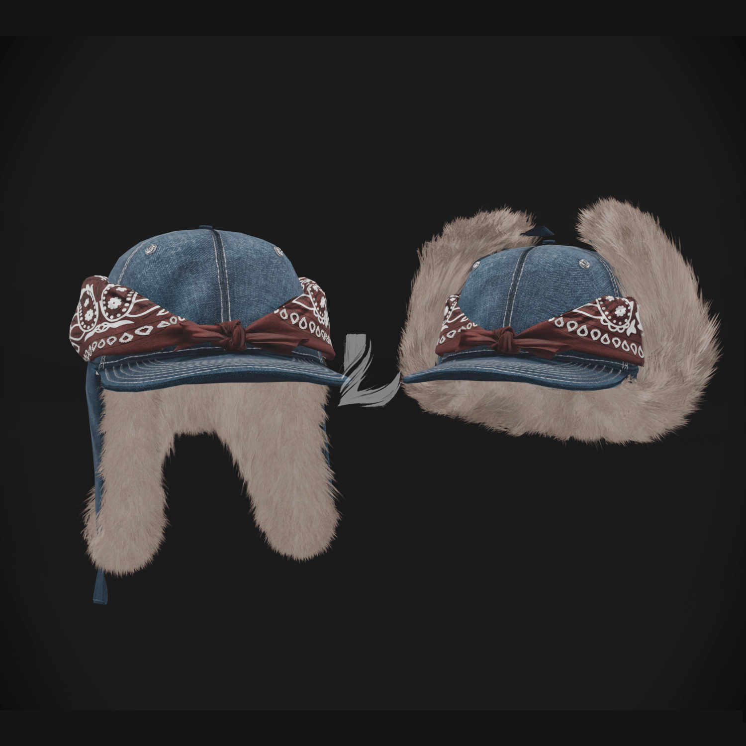 FUR HAT (Personal and commercial)