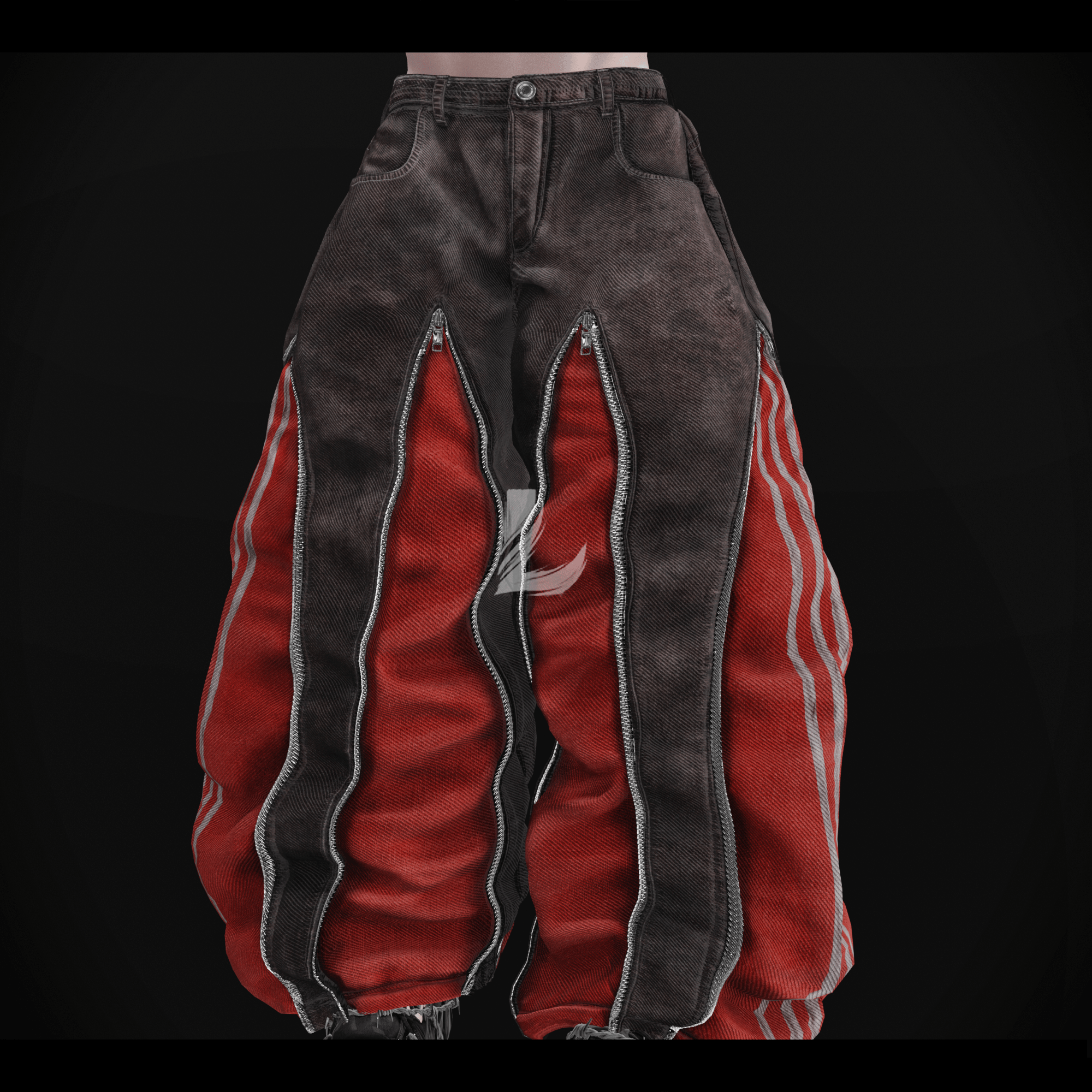 ZIPPER JEANS - Akii (Personal and Commercial)