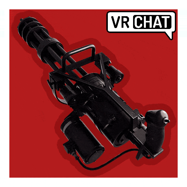 Handheld M-134 Minigun
