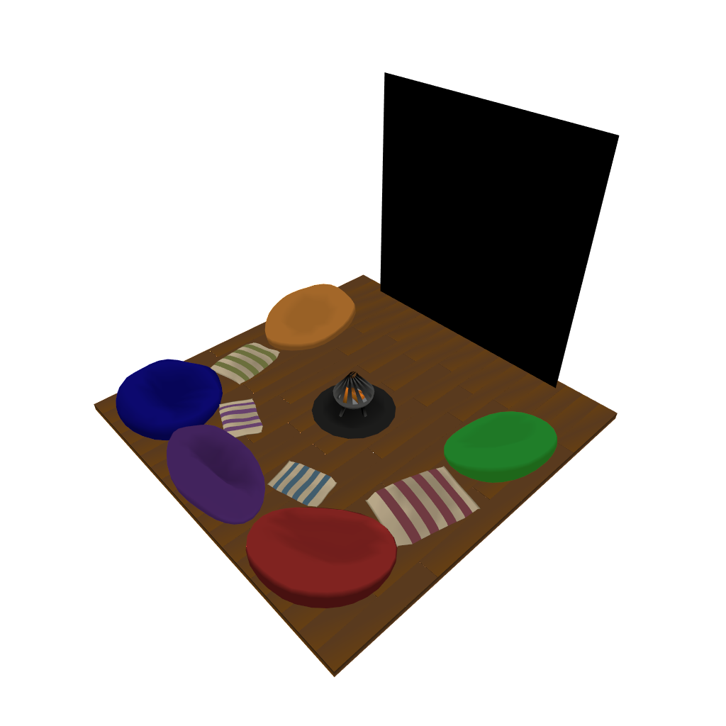 Portable Cozy Deck
