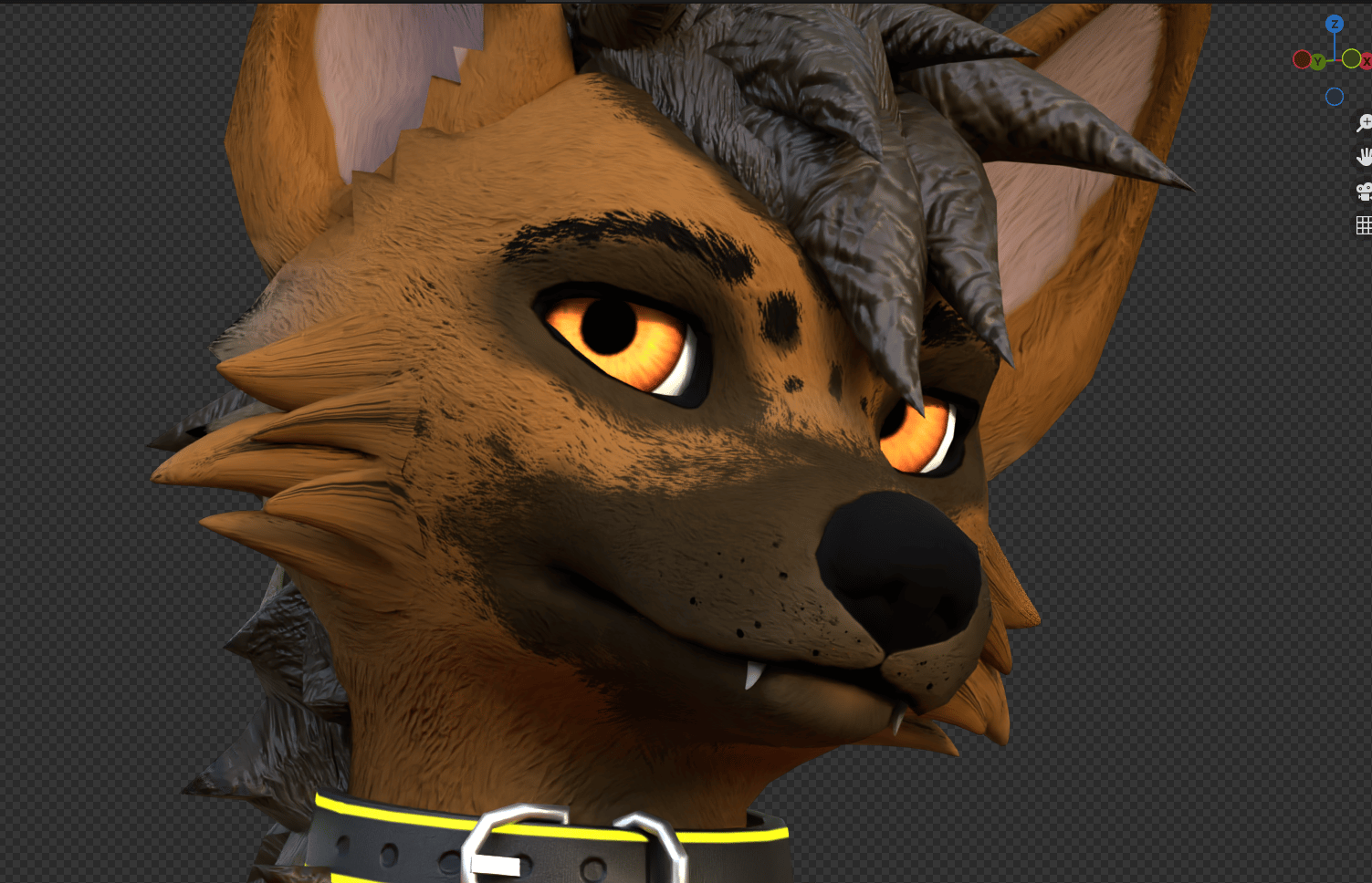 (NON GUMROAD) Canis Woof Cheek Floof (W/VRCFury)