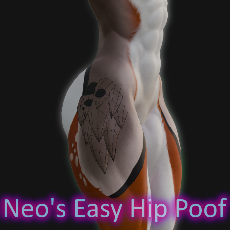 Viwi Hip Poof! (VRCFURY)