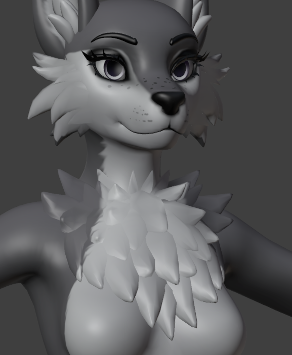 WinterPaw Chest Floof (Male And Female)