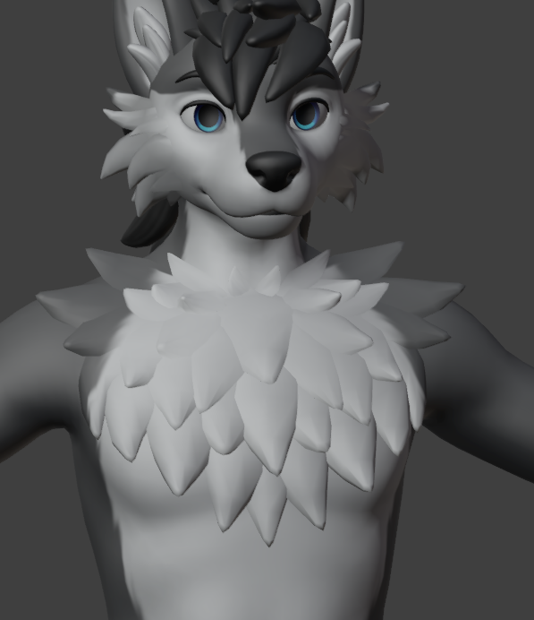WinterPaw Chest Floof (Male And Female)