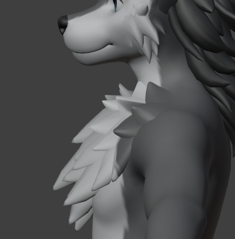 WinterPaw Chest Floof (Male And Female)