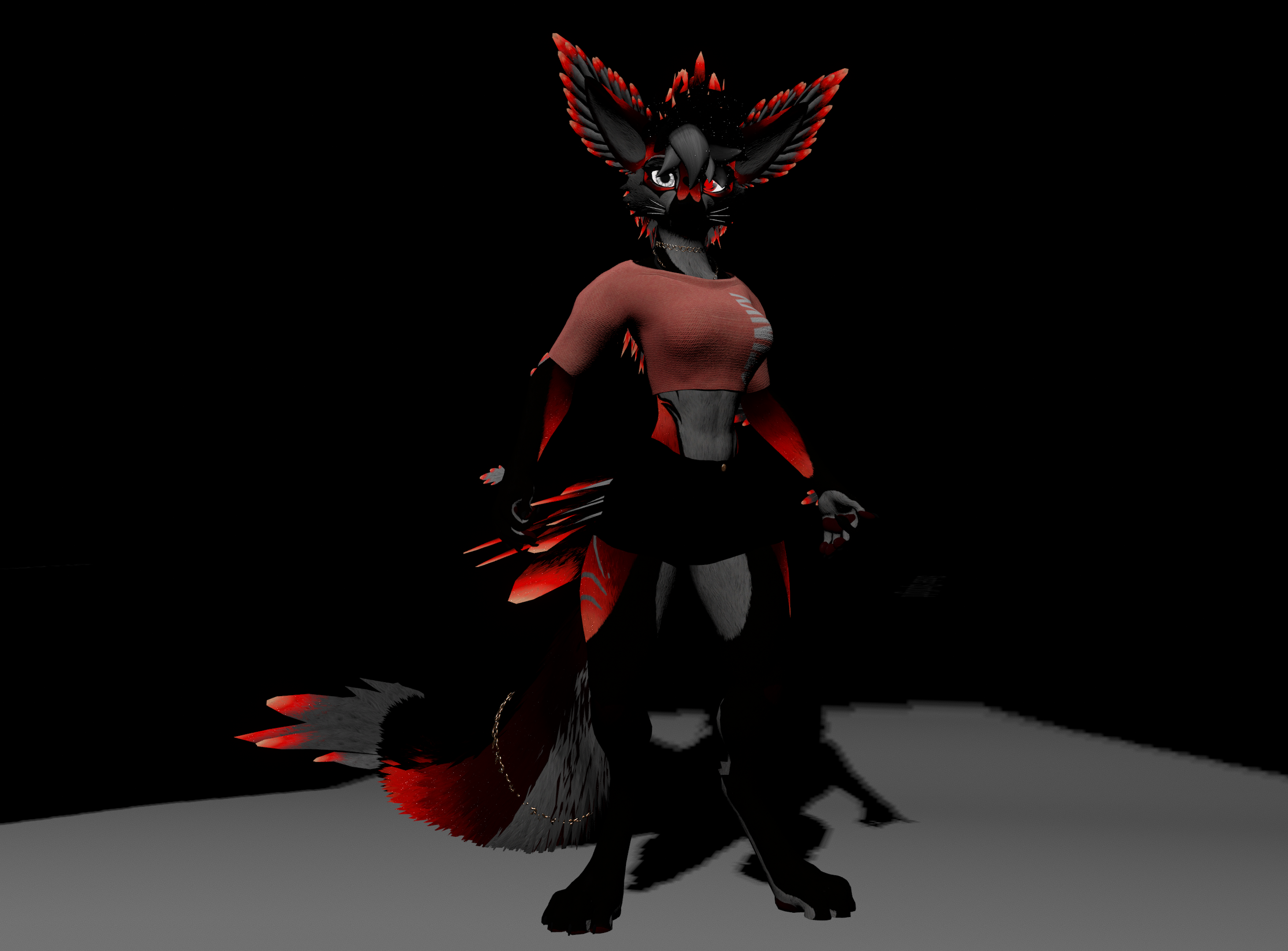 Viwi Jex Feathers (VRCFURY)