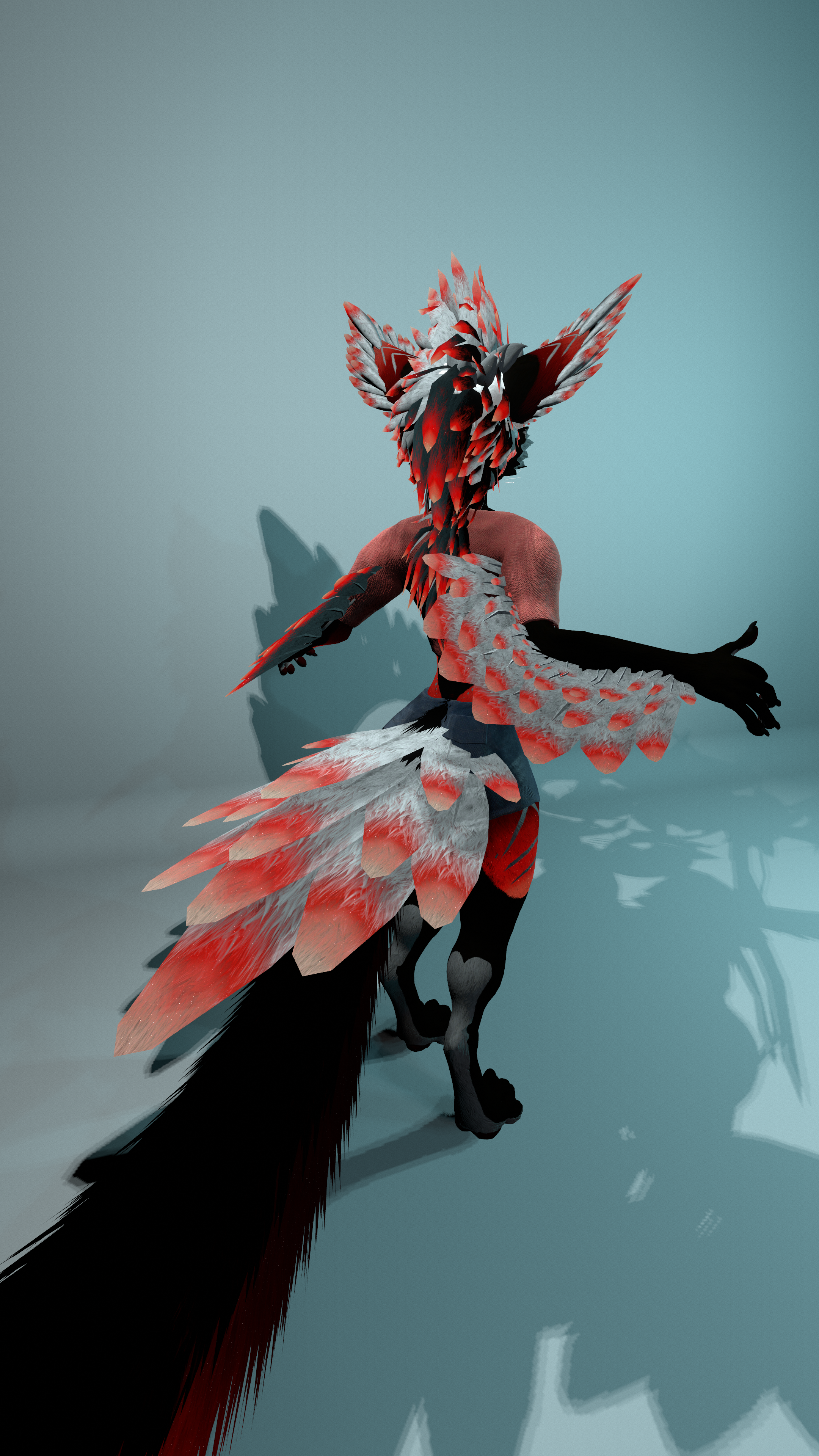 Viwi Jex Feathers (VRCFURY)