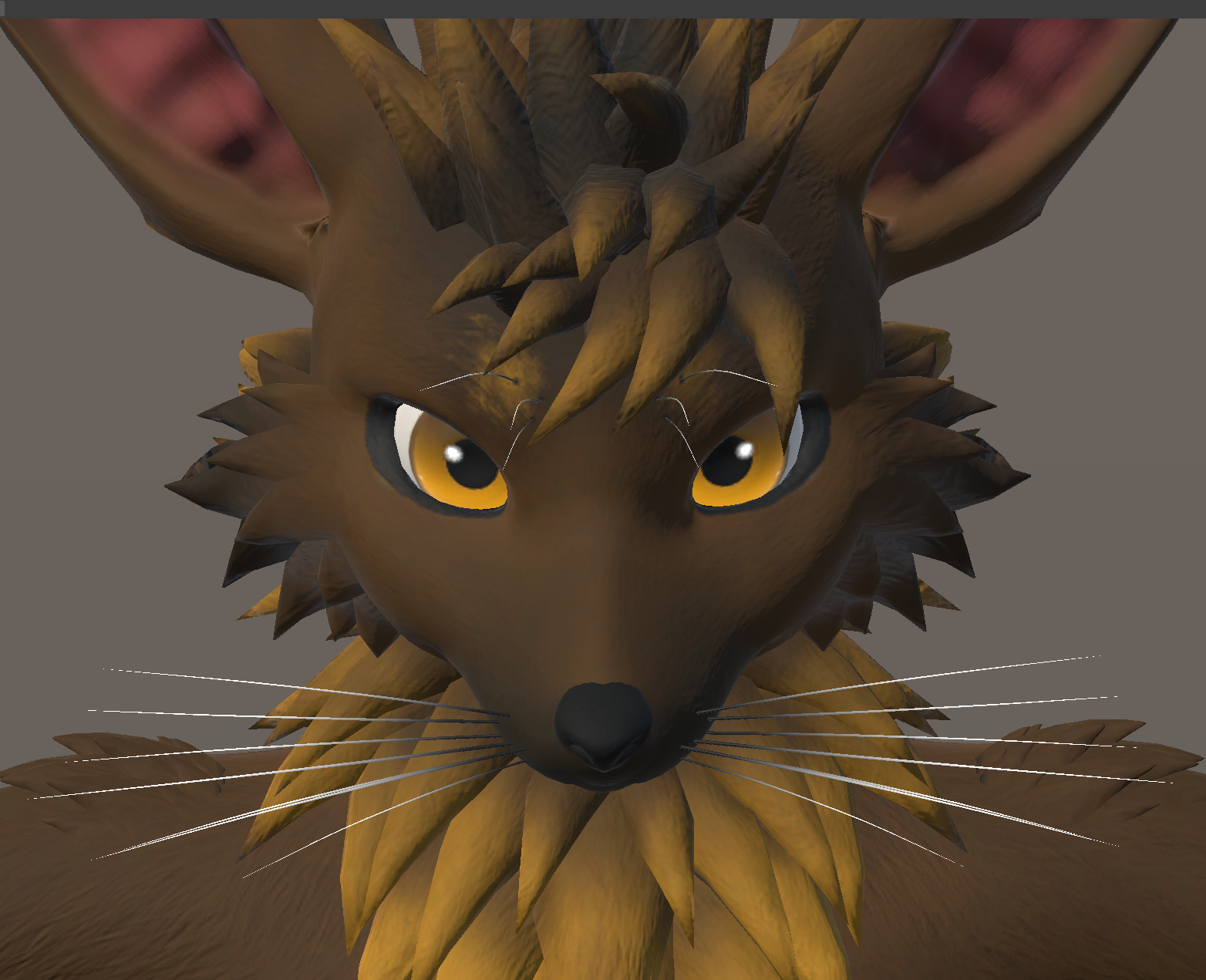 Neo's Muspo Bat Cheek Floof (VRCFURY)