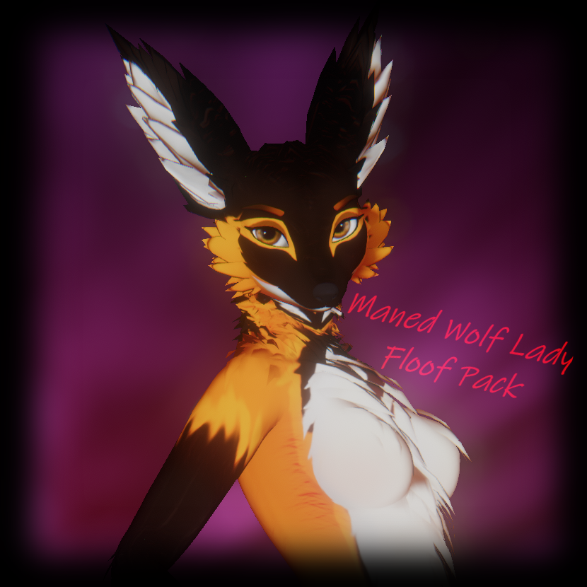  Maned Wolf Lady Floof pack