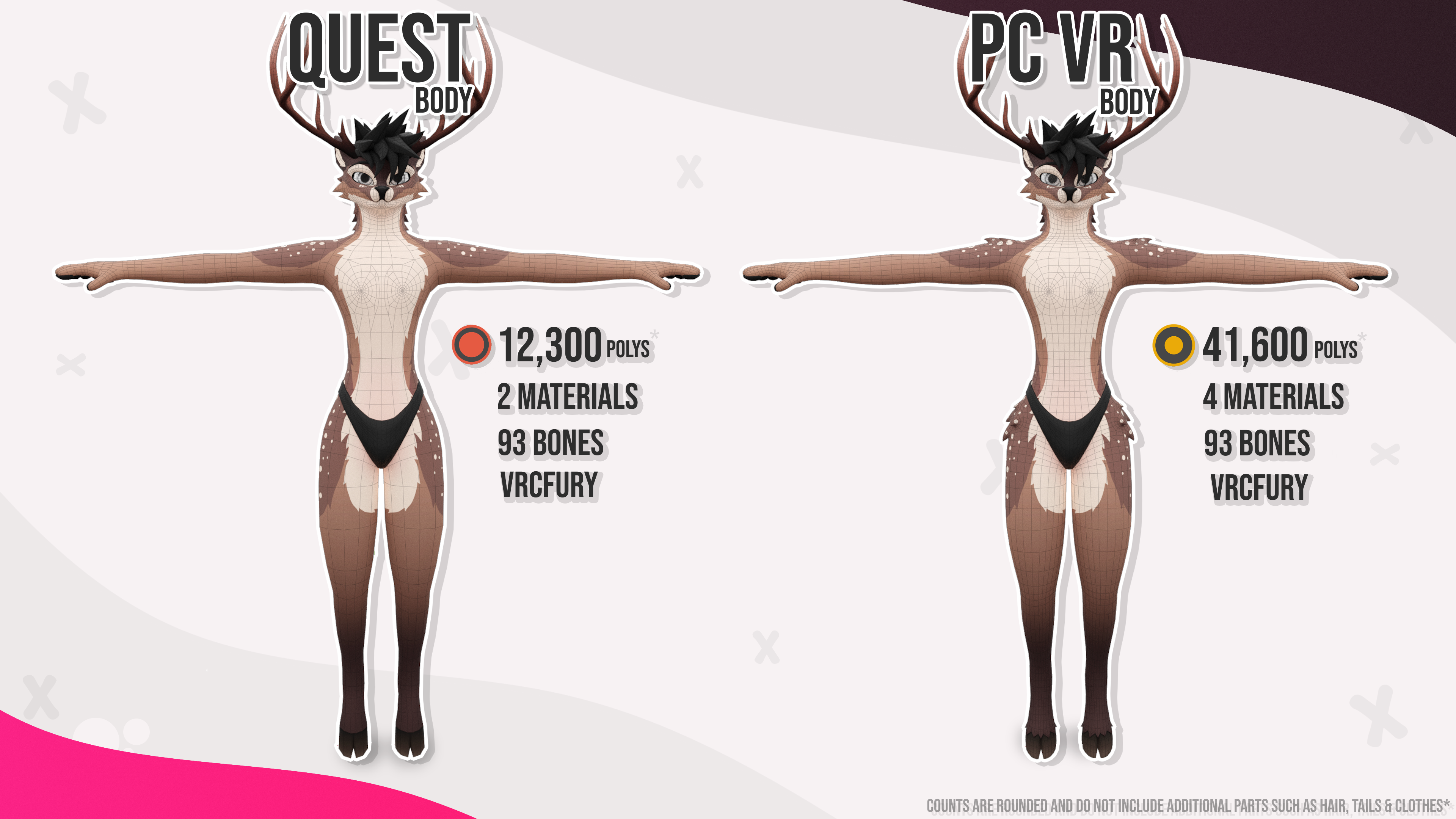 KitDeer | VRChat Avatar 🦌