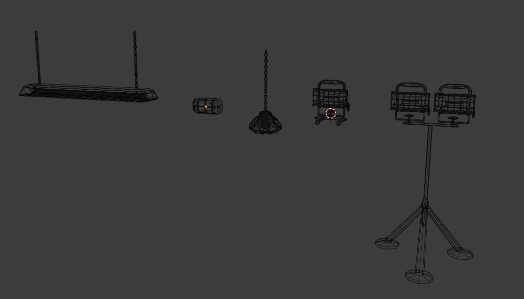 Industrial Lamp Asset Pack