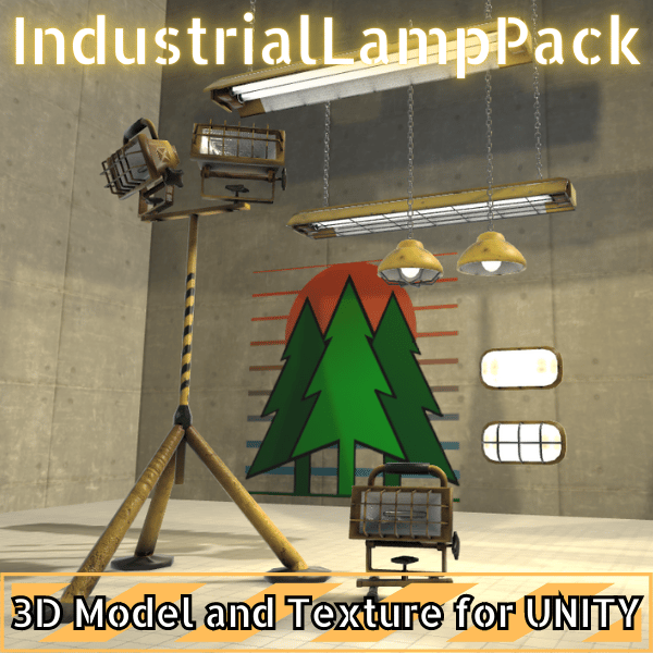 Industrial Lamp Asset Pack