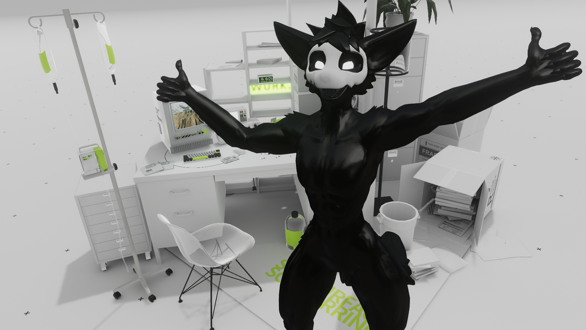 Goo-Wi : Mask and texture mod