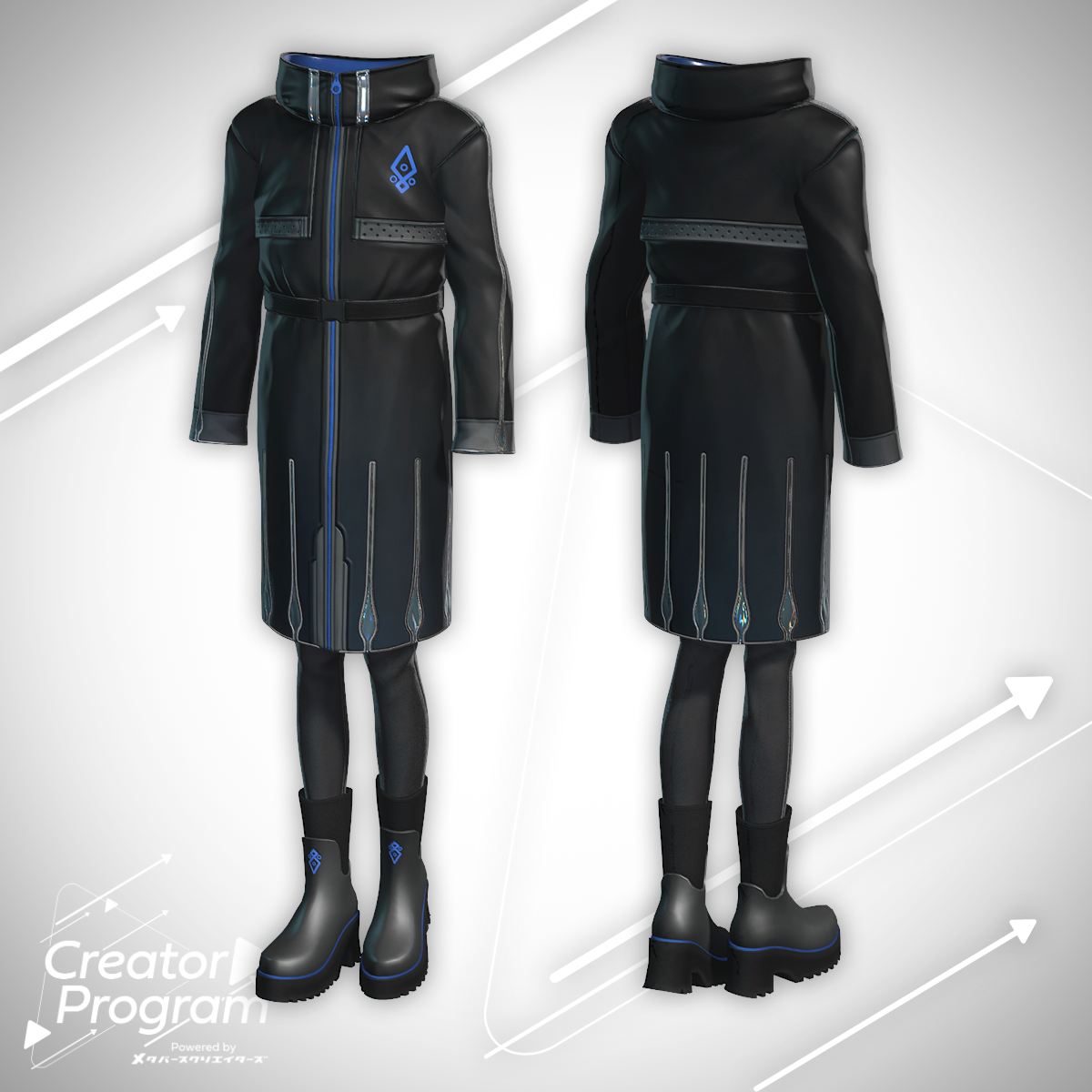 Pearl Rain Tech Coat / CP8