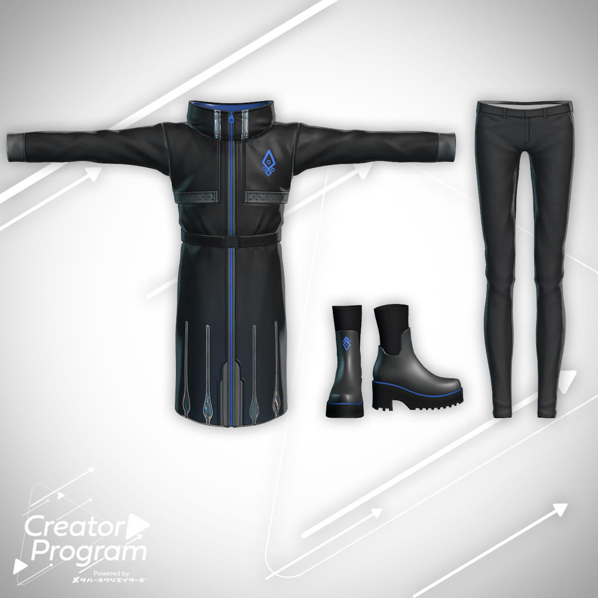 Pearl Rain Tech Coat / CP8