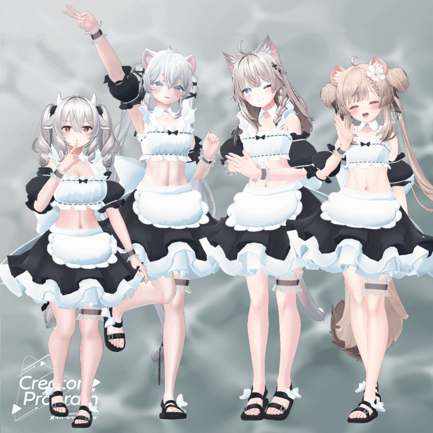 Sweet Sea-maid Swimsuit - By バーチャル餓狼ロロミ / CP3