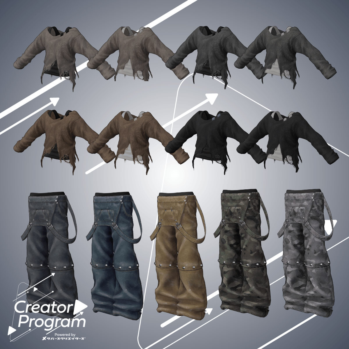 UNTHRD: Street Wear Outfit Set For GIRLS / CP7
