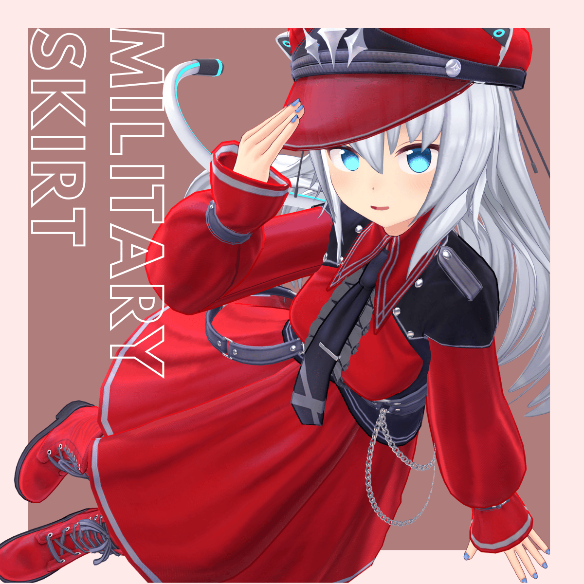 Military Skirt Outfit / CP31