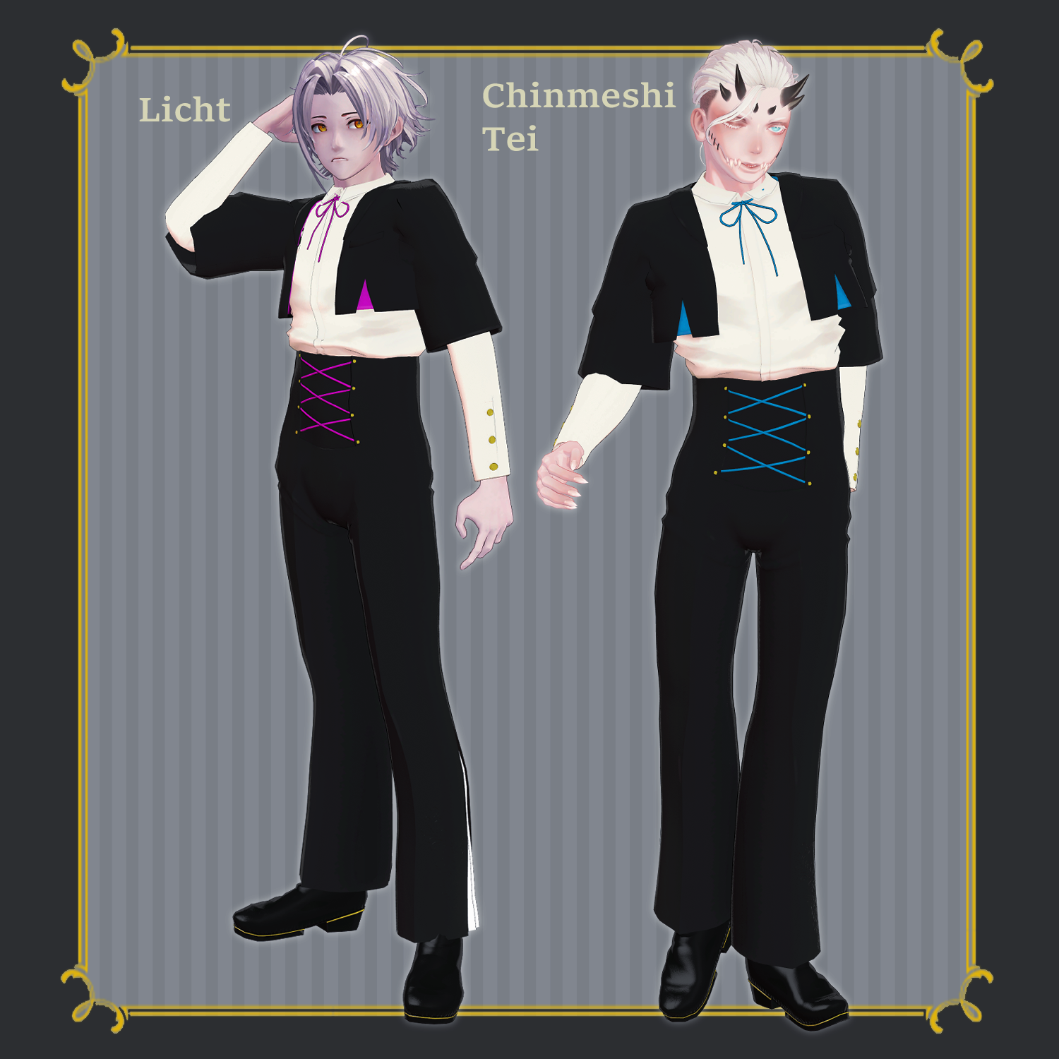 MidnightMode - VRChat Men's Clothing / CP24