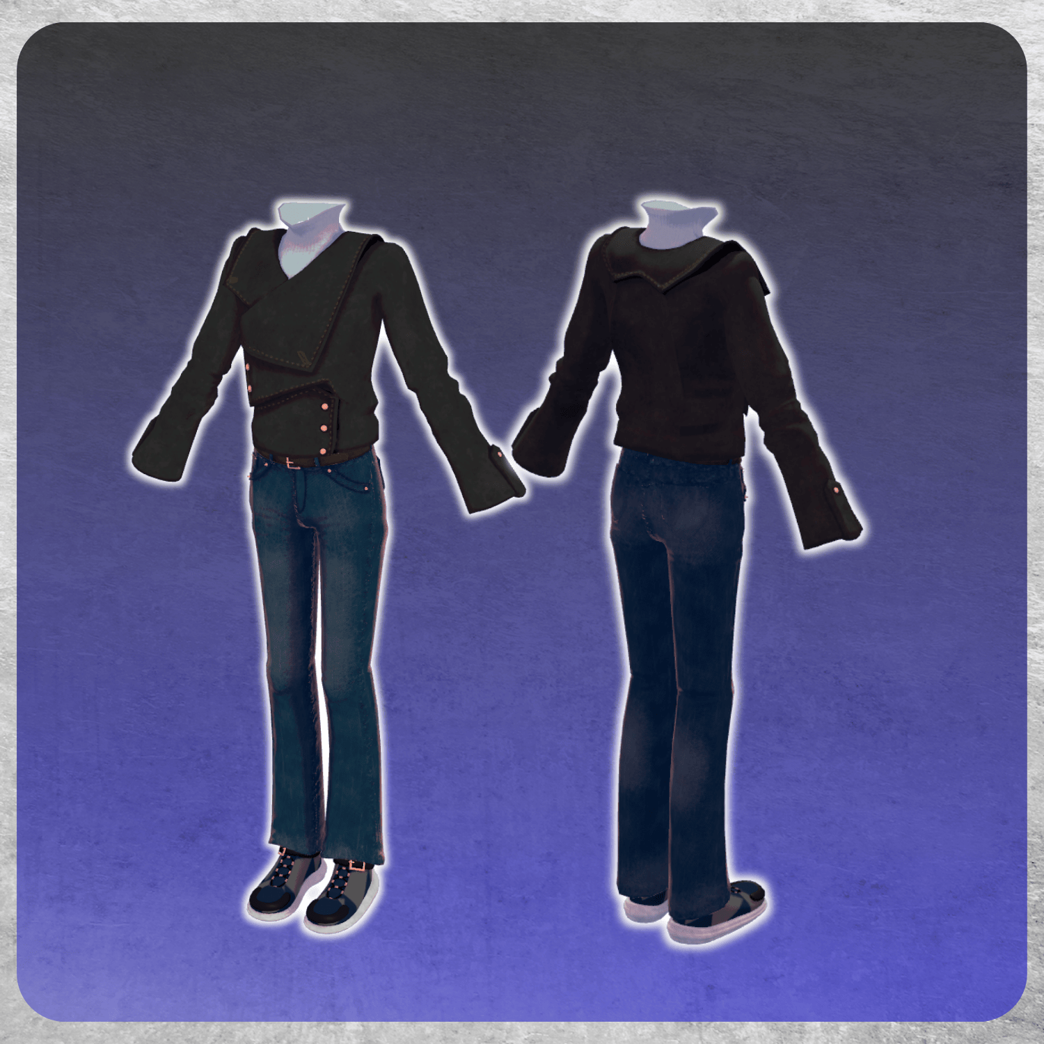 Yorumachi Riders - VRChat Men's Clothing / CP46