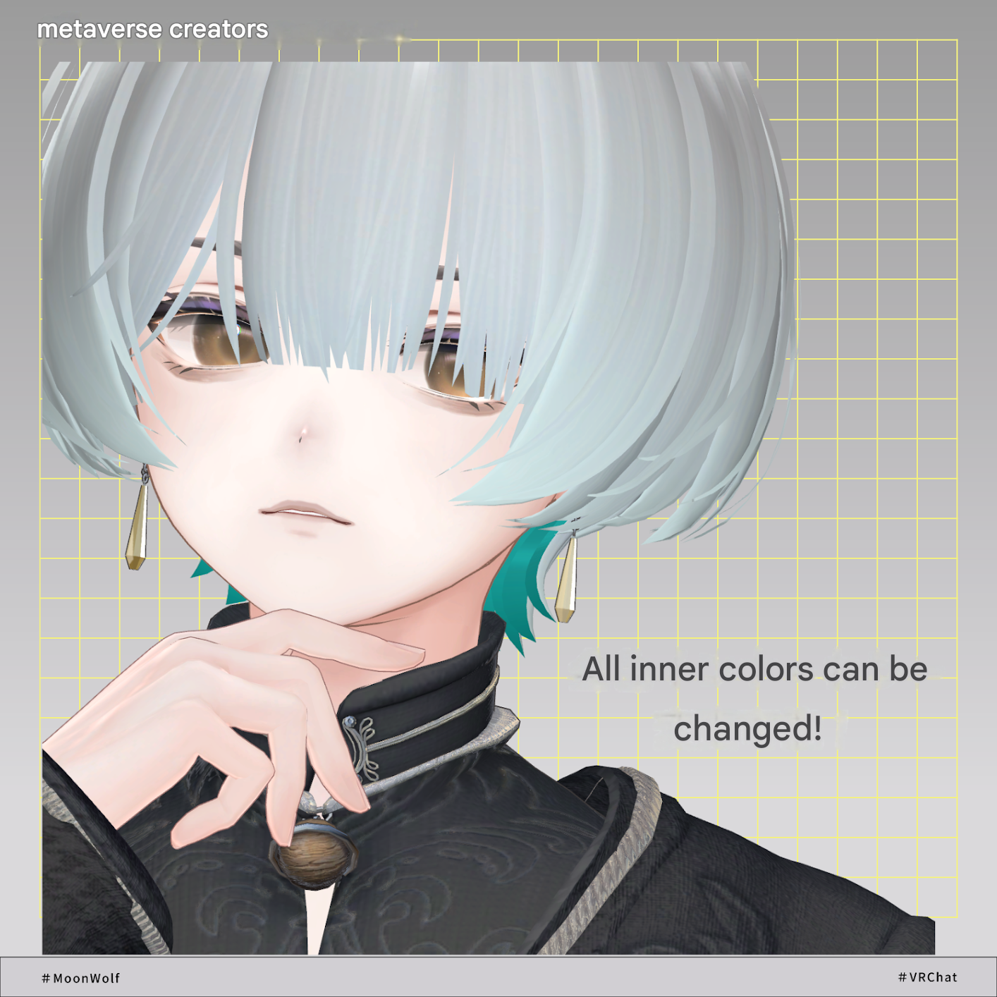 MoonWolf - VRChat Hair / CP56