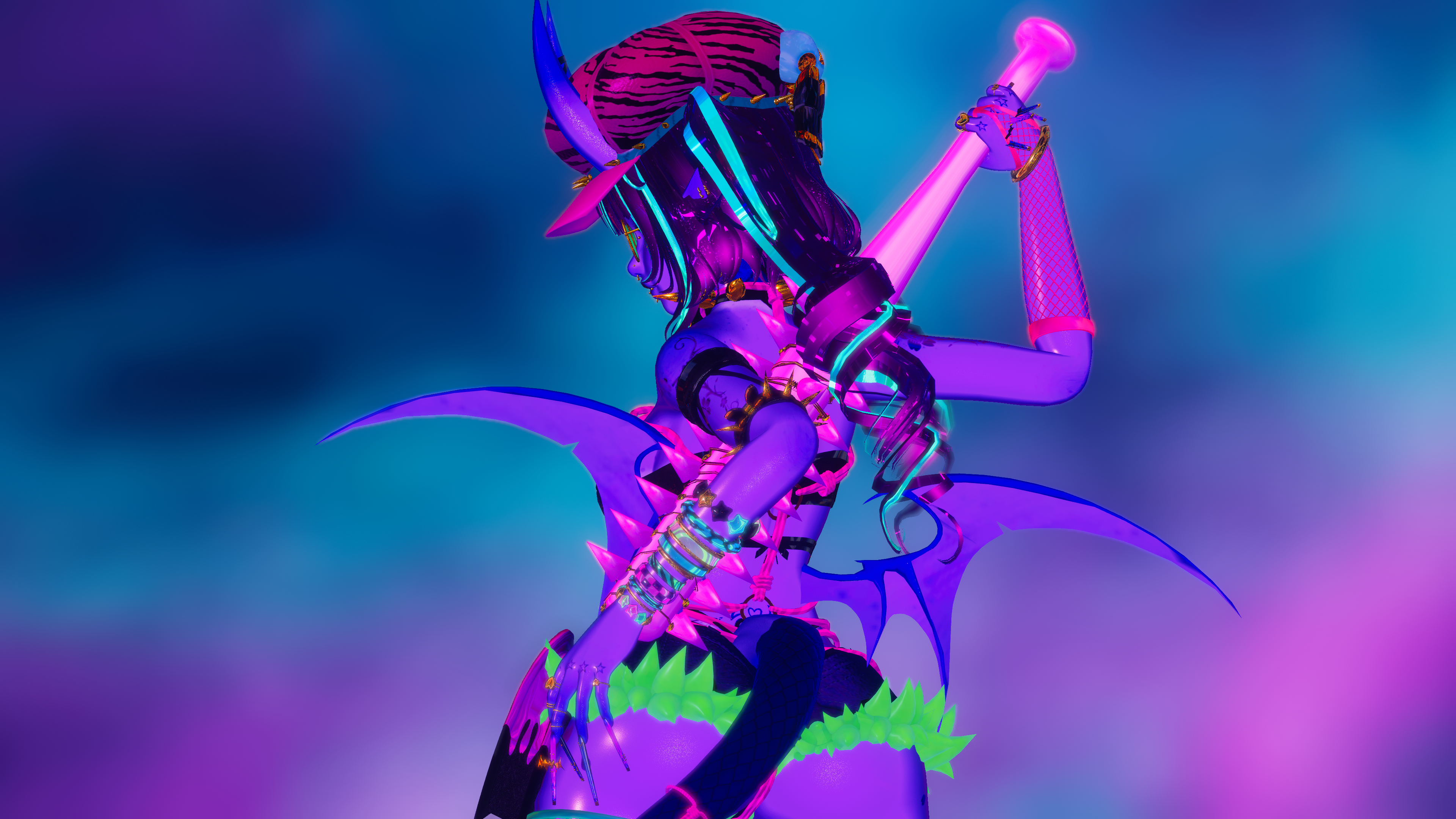 Yami The Oni Gyaru (CUSTOM POLE, PC & QUEST, CONTACTS, IDLE ANIMATIONS, S-P-S, 3.0, GOLOCO)