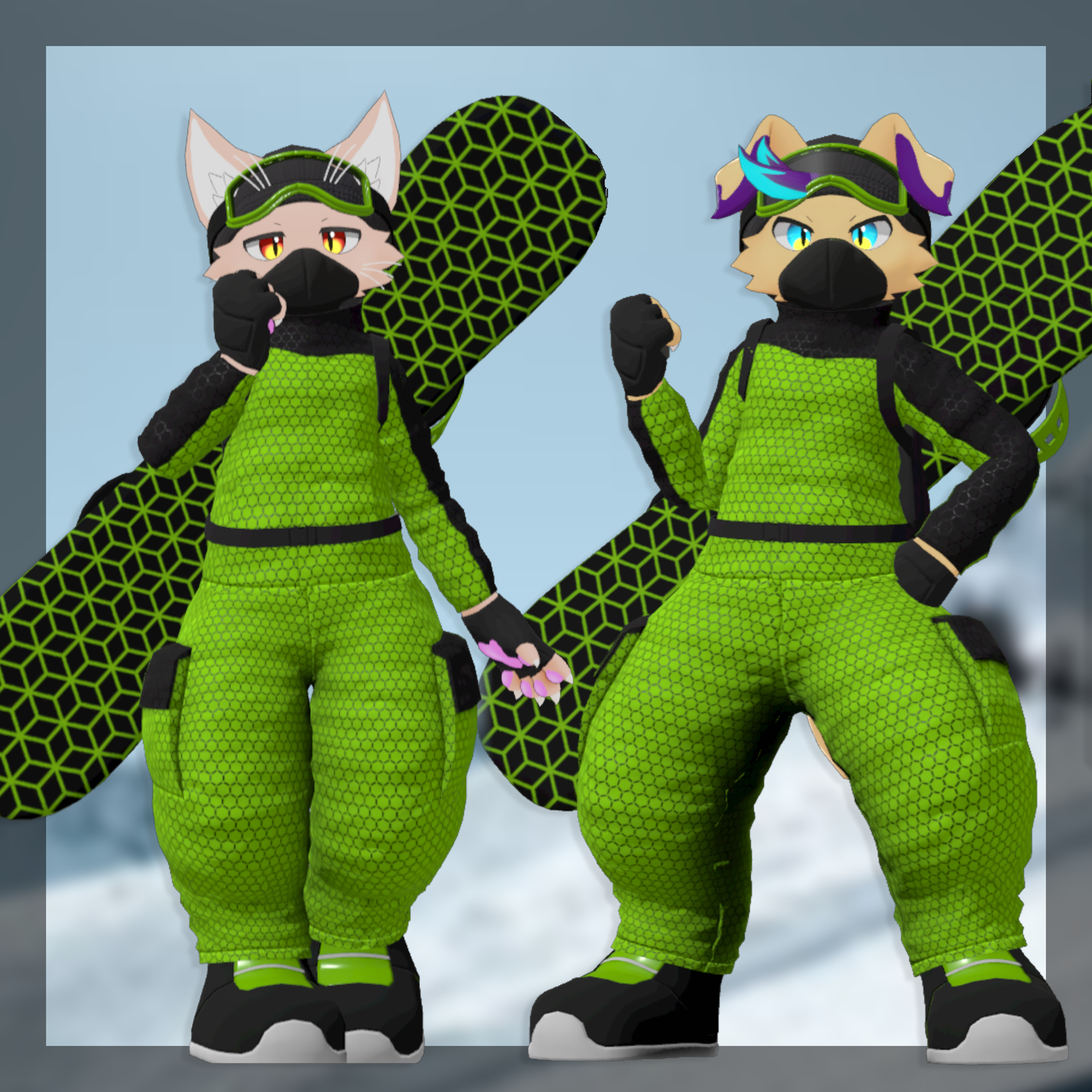 Snow clothes Kepler and Regulus v1.5