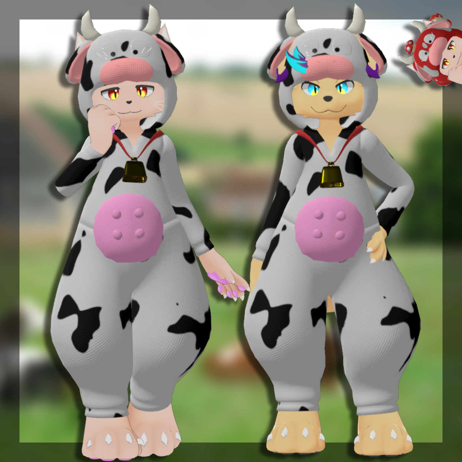 Cow costume for Kepler and regulus 1.2