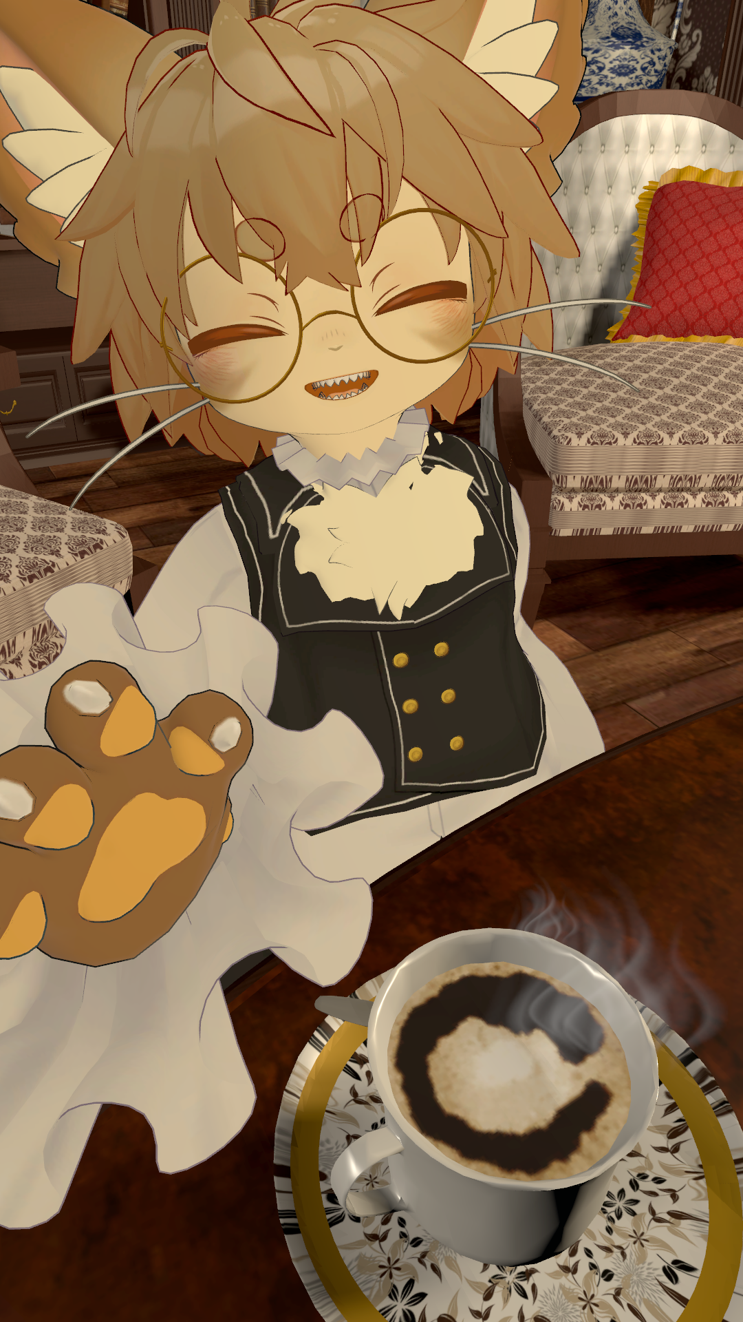 チャロのティータイム - Tea Time for Chalo - VRCFury Compatible