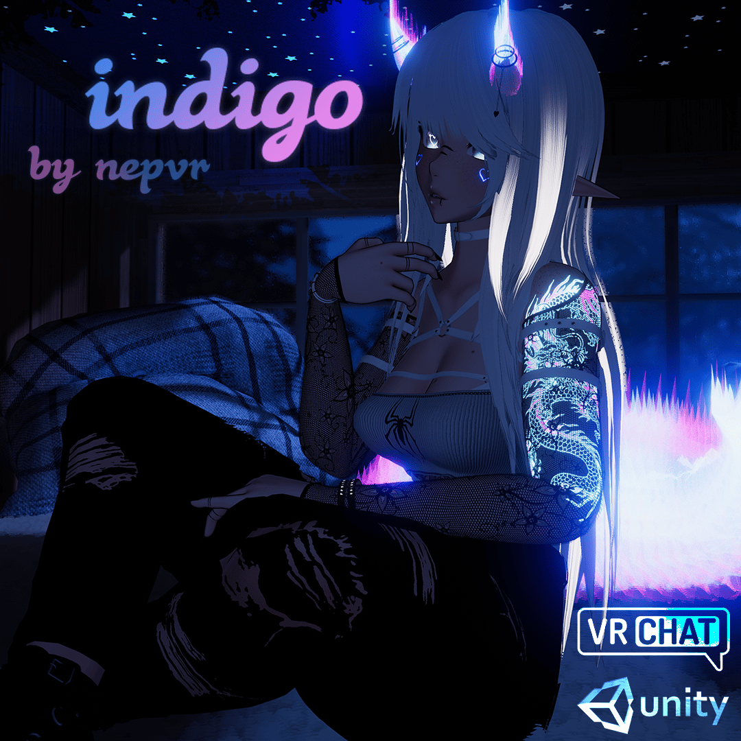 Indigo - VRChat Avatar (PC ONLY)