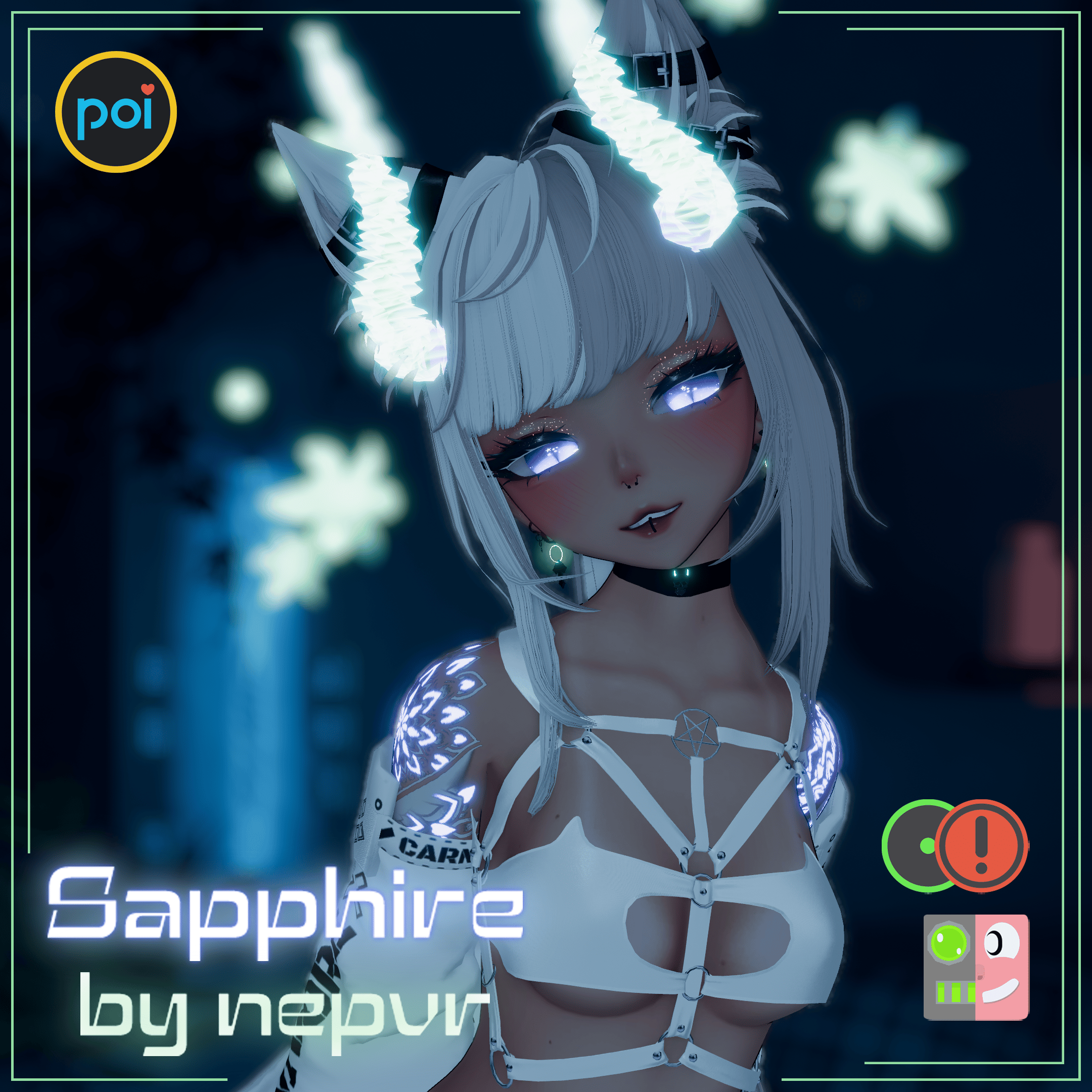 Sapphire - VRChat Avatar (PC ONLY)